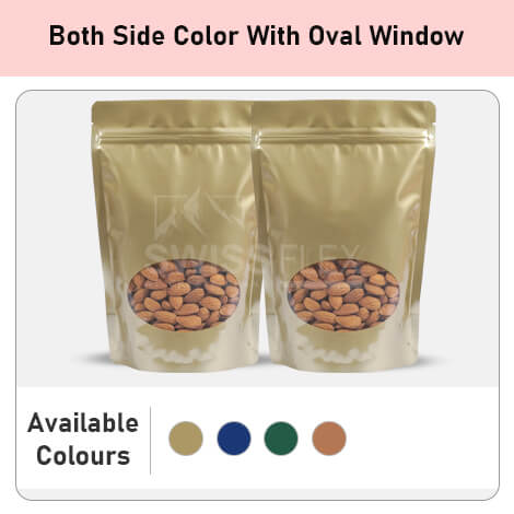 Oval Window Stand Up Pouches Oval Window Stand Up Pouches